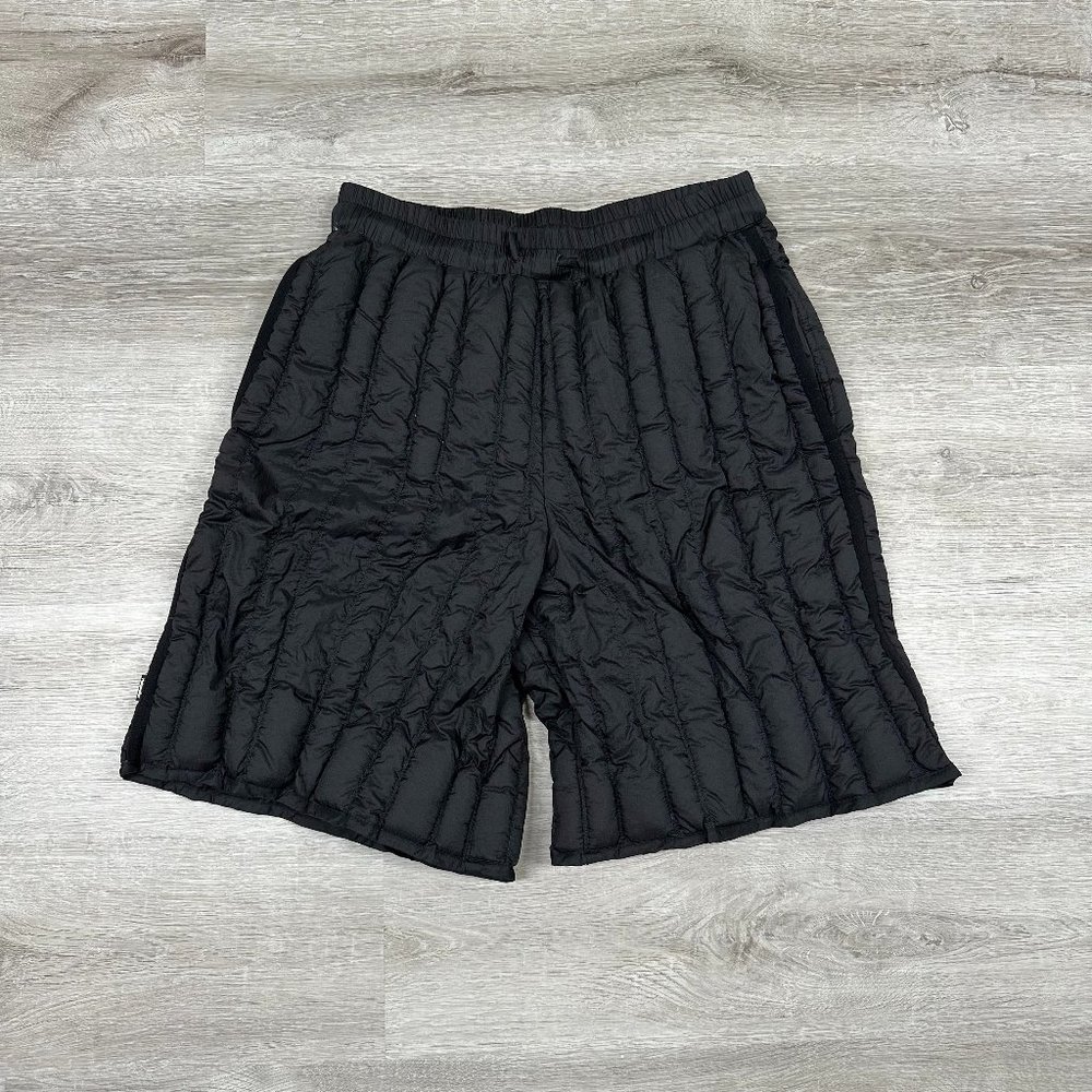 Holzweiler Black Down Feather Puffer Shorts
